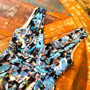 Ark & Co Watercolor Floral Dress